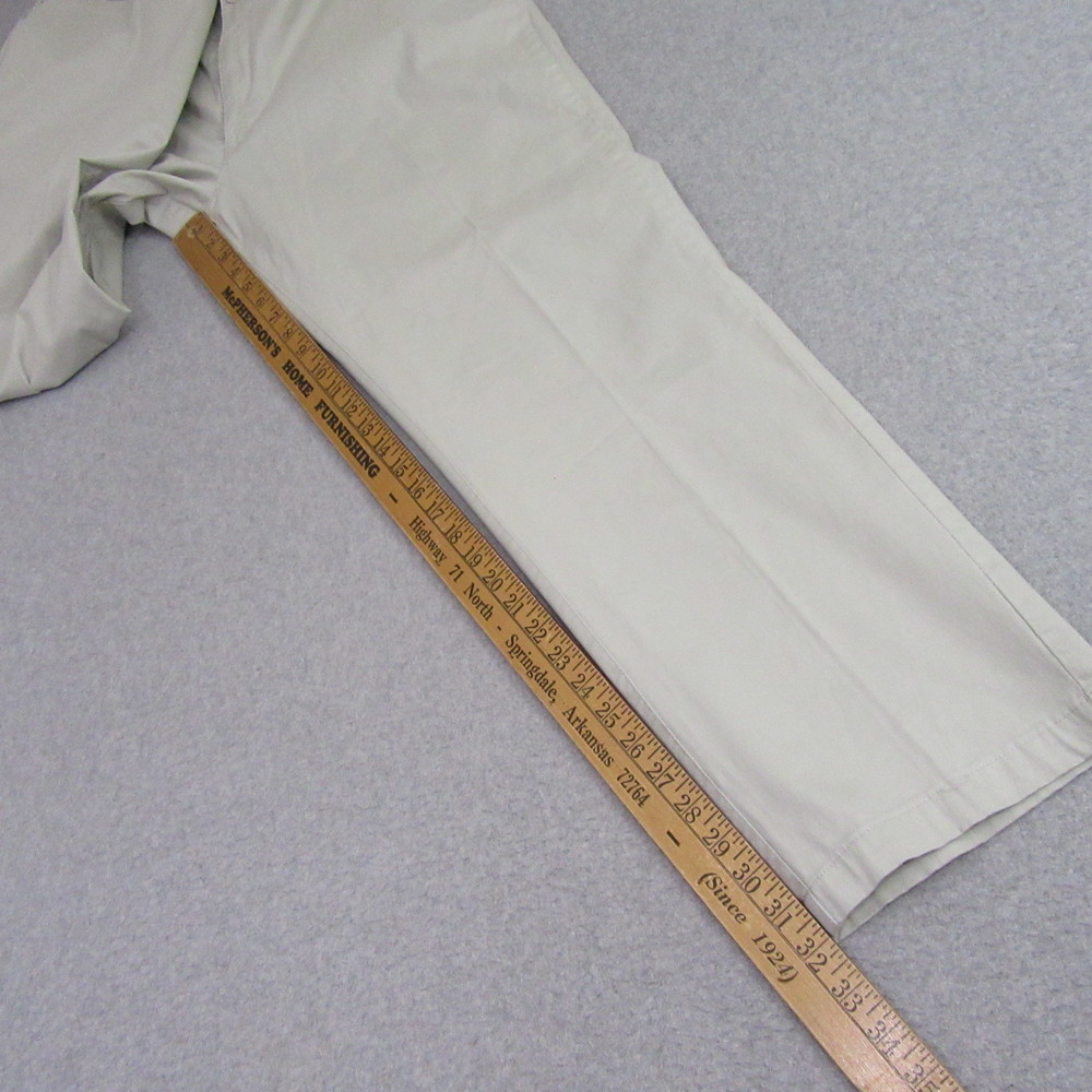 Lee Mens Chino Pants 42 x 32 Beige X-Treme Comfort Stretch Straight Leg - Picture 9 of 10